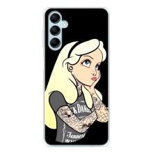 Чехол с печатью для Samsung Galaxy M16 - (Мода) (AlphaPrint) (Девочка в тату)