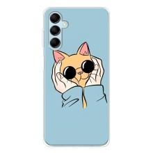 Чехол на Гелекси М16 с Котами (VPrint) (Котик в очках)