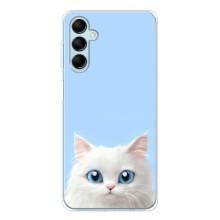 Чехол на тематику: Коты для Samsung Galaxy M16 – Белый кот