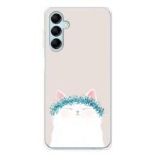 Чехол на тематику: Коты для Samsung Galaxy M16 – Белый котик