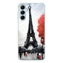 Чехол Эйфелева Башня для Samsung Galaxy M16 - (AlphaPrint) (Башня в Париже)