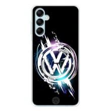 Чехол "Фольксваген" для Samsung Galaxy M16 – Volkswagen на черном