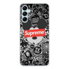 Чехол с Брендами одежды на Галакси М16 – Supreme Маус