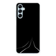 Чехол с картинками на черном фоне для Samsung Galaxy M16 – Дорога
