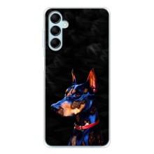 Бампер для Samsung Galaxy M16 з картинкою "Песики" (Собака Мопсік)