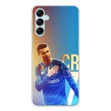 Чехол Криштиану Роналду для Samsung Galaxy M16 (AlphaPrint) (CR7 Real)