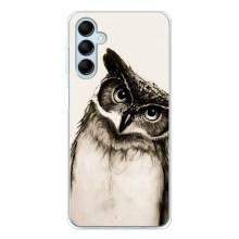 Чехол с птицами на Samsung Galaxy M16 (VPrint) (Сова)