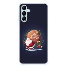 Чехол Санта Клаус для Samsung Galaxy M16 – Подарки от Санты