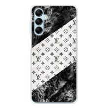 Чехол Стиль Louis Vuitton на Samsung Galaxy M16 (LV на белом)