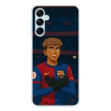 Чехол с футболистом Ламин Ямаль Samsung Galaxy M16 (Футболист Ямал)