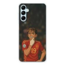 Чехол с футболистом Ламин Ямаль Samsung Galaxy M16 (Ямаль аниме)