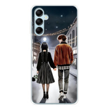 Чехол с дизайном Венздей 2 на Samsung Galaxy M16 – Уэнсдей и Тайлер