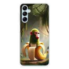 Чехол с мемами тралалело тралала для Samsung Galaxy M16 – Шимпанзини бананини