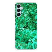 Мраморный чехол на Samsung Galaxy M16 (VPrint) (Салатный Мрамор)