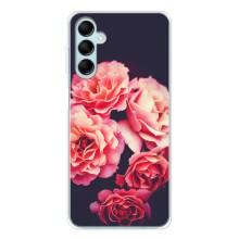 Чехлы с тематикой "ЦВЕТЫ" на Samsung Galaxy M16 (Бутоны)