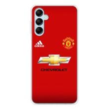Силиконовые Чехлы принт Футбол на Samsung Galaxy M16 – Man United