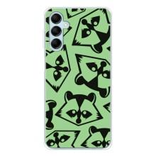 Силиконовый Чехол с Енотами на Samsung Galaxy M16 – Мордочки Енота