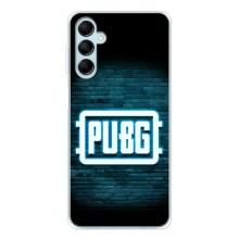Чехол (TPU) с картинкой "Лого Пабг" на Галакси М16 (Лого PUBG)