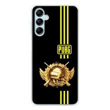 Чехол (TPU) с картинкой "Лого Пабг" на Галакси М16 (Лого PUPG)