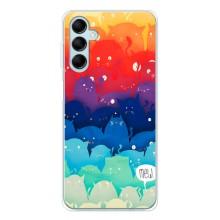Силиконовый чехол с котиком для Samsung Galaxy M16 – Mew