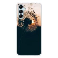 Силиконовый Чехол с одуванчиками на Samsung Galaxy M16 – Красивый одуванчик