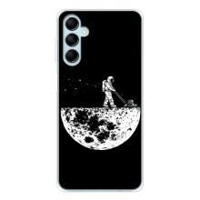 Силиконовый Чехол с принтом "Космонавты" на Samsung Galaxy M16 – Космонавт