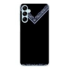 Силиконовый Чехол на Samsung Galaxy M16 – Воротник вышиванки