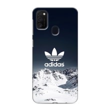 Чохли Адидас для Samsung Galaxy M21 (AlphaPrint) (Адідас в горах)
