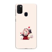 Чехлы Персонажи Аниме Наруто для Samsung Galaxy M21 (AlphaPrint)