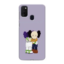 Чехлы для Samsung Galaxy M21 - Bearbrick Louis Vuitton (PREMIUMPrint) (Дружба Беарбрик)