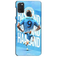 Чехлы с принтом для Samsung Galaxy M21 Футболист (Erling Haaland)