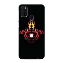 Чехлы с героями Марвел Samsung Galaxy M21 (VPrint)