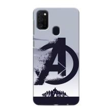 Чехлы с героями Марвел Samsung Galaxy M21 (VPrint)