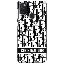 Чехол (Dior, Prada, YSL, Chanel) для Samsung Galaxy M21 (Christian Dior)