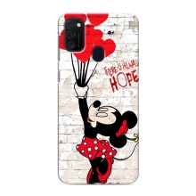 Чехол Disney Mouse Samsung Galaxy M21 (PREMIUMPrint) (Heart Minni)