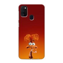 Чохол Головоломка для Samsung Galaxy M21 - (AlphaPrint) (Тривожність)