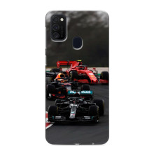 Чохол Формула1 на Samsung Galaxy M21 – Гонка Ф1