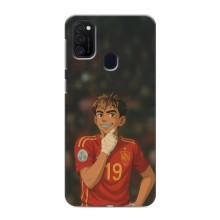 Чохол з футболістом Ламін Ямаль Samsung Galaxy M21 (Ямаль аніме)