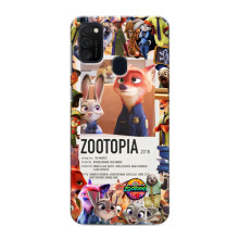 Чохол Зоотрополіс на Samsung Galaxy M21 – Колаж Зоо