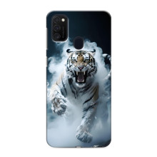 Чохол з картинкою 'Хижаки' для Samsung Galaxy M21 – Тигр