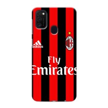 Чехлы для Samsung Galaxy M21s (VPrint) - Футбольные клубы (Milan)