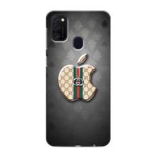 Чехлы ГУЧЧИ для Самсунг М21s (AlphaPrint) (Apple gucci)