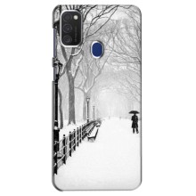 Чехлы на Новый Год Samsung Galaxy M21s – Снегом замело