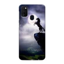 Чохли з зображенням різних тварин на Samsung Galaxy M21s (Кінь)