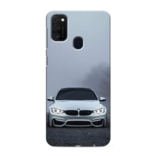 Чехол BMW для Самсунг М21s – БМВ в тумане