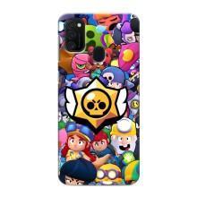 Чехол для Samsung Galaxy M21s Бравл Старс (VPrint)