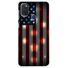 Чехол Флаг USA для Samsung Galaxy M21s – Флаг США 2