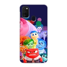 Чехол Головоломка для Samsung Galaxy M21s - (AlphaPrint) – Герои головоломки