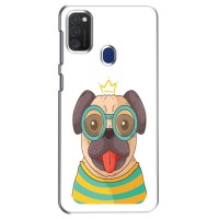 Бампер для Samsung Galaxy M21s с картинкой "Песики" – Собака Король