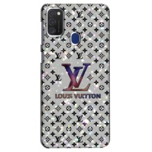 Чохол Стиль Louis Vuitton на Samsung Galaxy M21s (Яскравий LV)